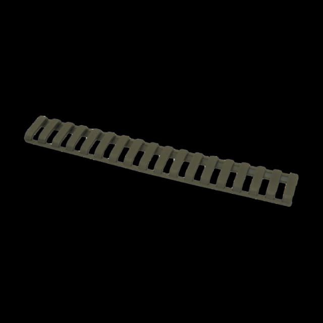 18 Slot Low Profile Ladder Rail Cover (3 Pack) OD Green