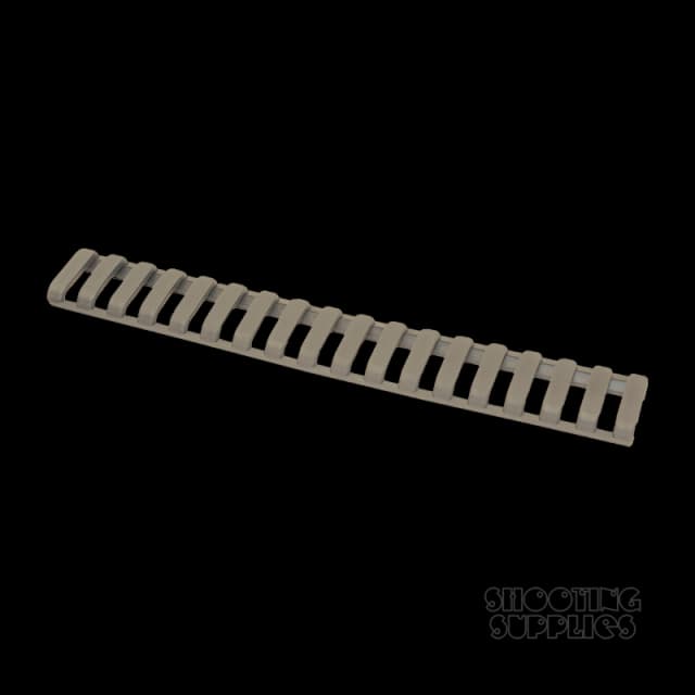18 Slot Low Profile Ladder Rail Cover Dark Earth