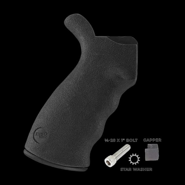 Enhanced AR15/M16 Ambidextrous Suregrip Grip Black