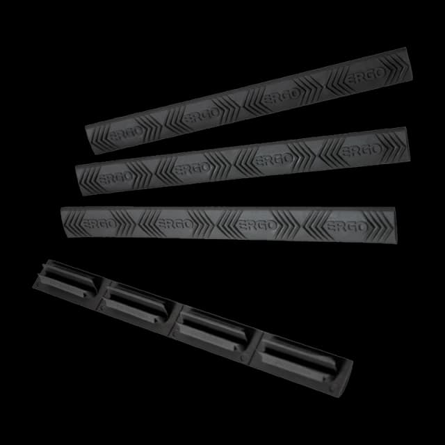 Modular Wedgelok Rail Covers M-Lok (4 Pack) Black