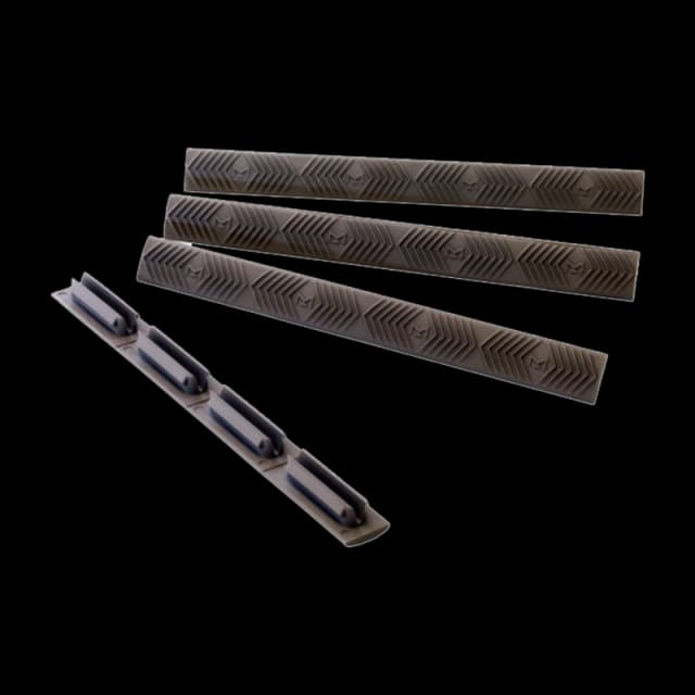 Modular Wedgelok Rail Covers M-Lok (4 Pack) OD Green