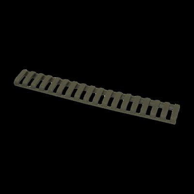 18 Slot Low Profile Ladder Rail Cover OD Green